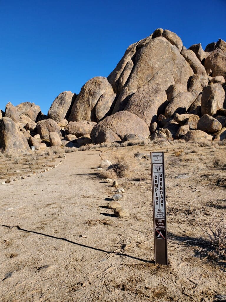 Tread Lightly Impact Report: Alabama Hills Day Use Area Improvement Project 20220108 100034 768x1024