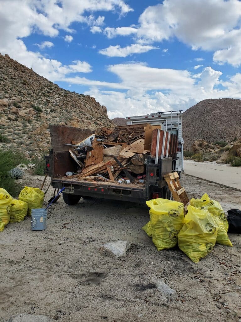 <strong>Tread Lightly! Impact Report</strong>: Smuggler's Gulch Shooting Area and Devil’s Canyon Cleanup 20221015 104742 768x1024