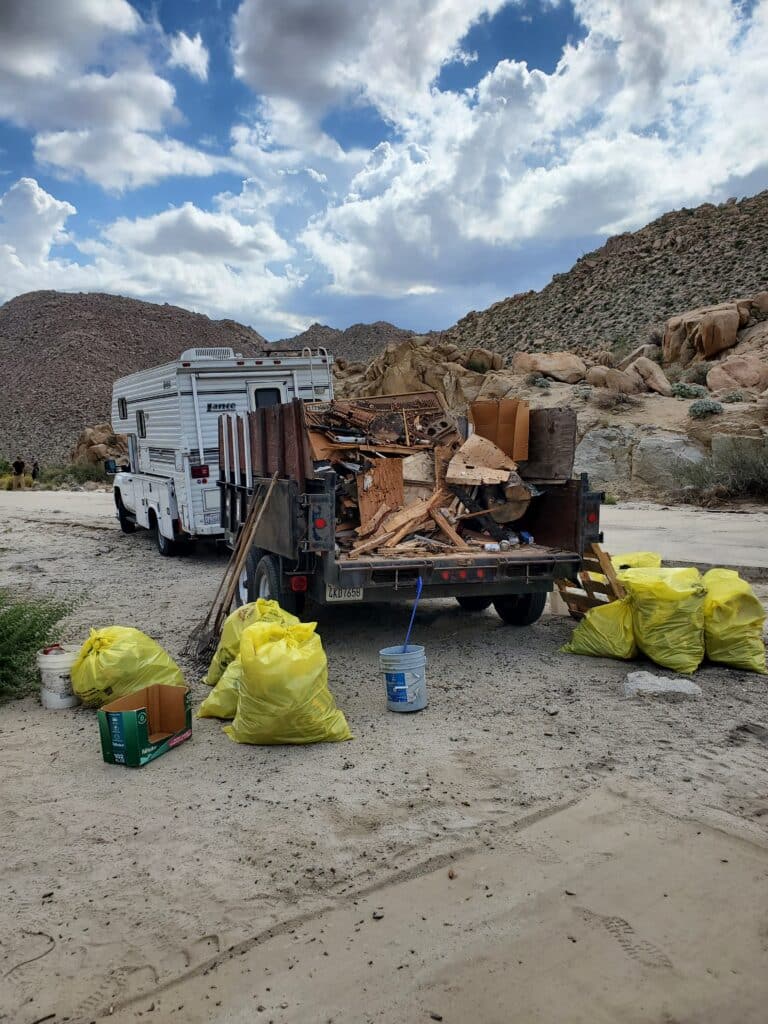 <strong>Tread Lightly! Impact Report</strong>: Smuggler's Gulch Shooting Area and Devil’s Canyon Cleanup 20221015 104752 768x1024