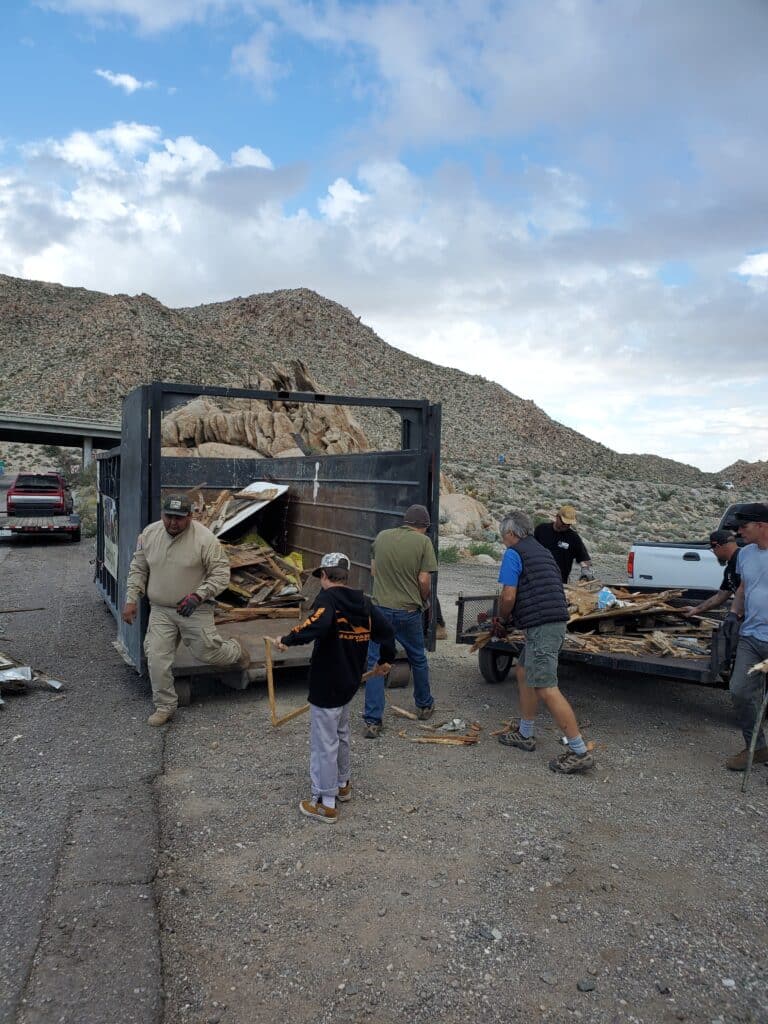 <strong>Tread Lightly! Impact Report</strong>: Smuggler's Gulch Shooting Area and Devil’s Canyon Cleanup 20221015 111104 768x1024