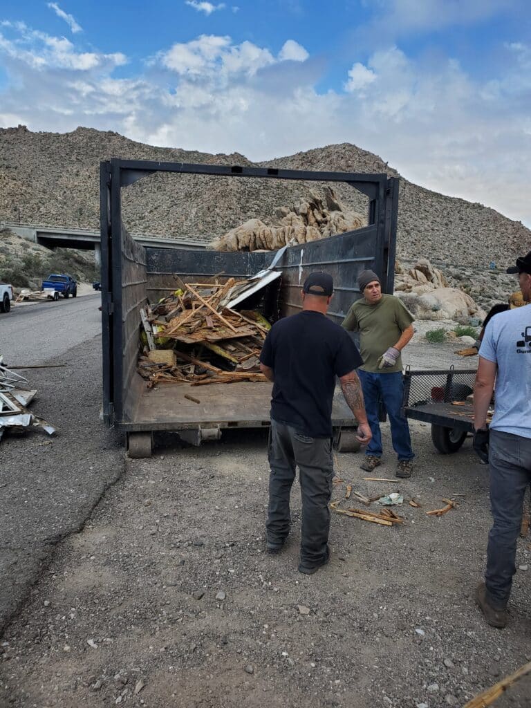 <strong>Tread Lightly! Impact Report</strong>: Smuggler's Gulch Shooting Area and Devil’s Canyon Cleanup 20221015 111124 768x1024