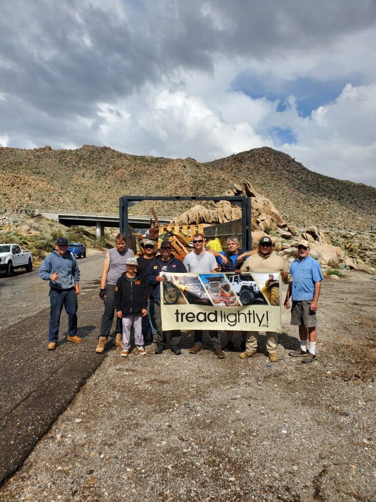 <strong>Tread Lightly! Impact Report</strong>: Smuggler's Gulch Shooting Area and Devil’s Canyon Cleanup 20221015 115614 768x1024