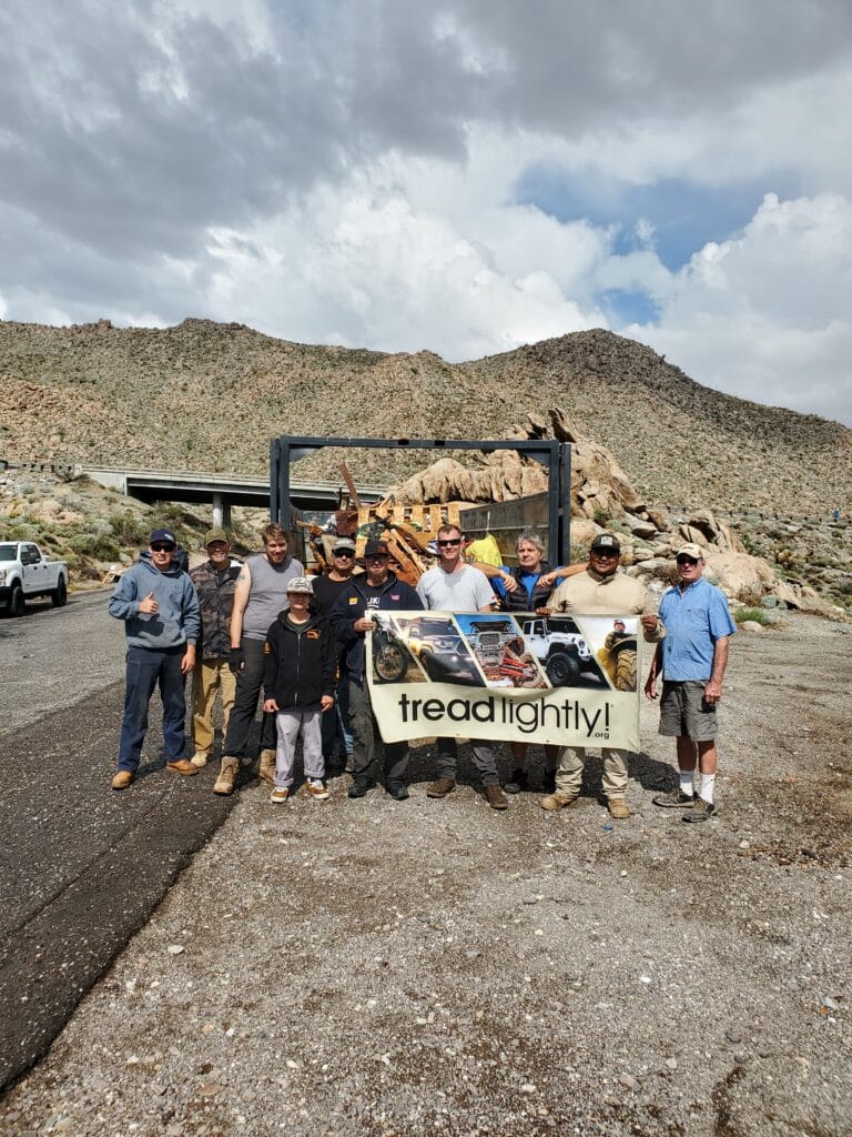 <strong>Tread Lightly! Impact Report</strong>: Smuggler's Gulch Shooting Area and Devil’s Canyon Cleanup 20221015 115628 768x1024