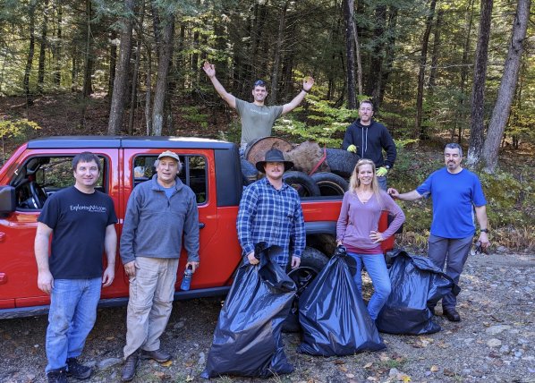 <strong>Tread Lightly Impact Report</strong>: BFGoodrich Tires Outstanding Trails: Winchester New Hampshire Class VI Road Cleanup Winchester Cleanup 5
