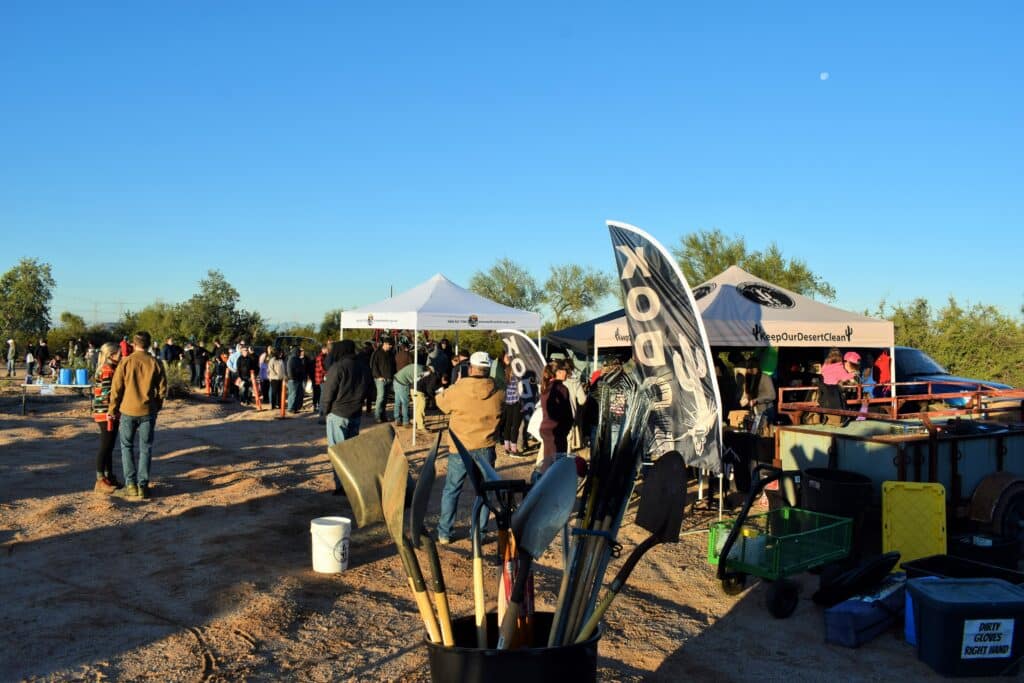 <strong>Quadratec 50 for 50 Impact Report: </strong>Keep Our Desert Clean Annual Volunteer Appreciation Cleanup Event<strong></strong> DSC 0007 1024x683