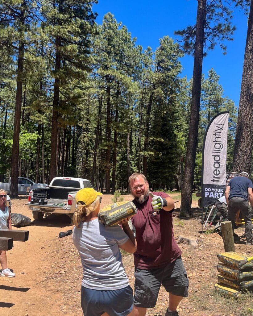 Tread Lightly! Impact Report: Rim Lakes bilingual kiosk and sign install 352402204 10226712753998172 4260668179151334358 N 820x1024