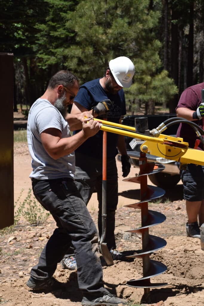 Tread Lightly! Impact Report: Rim Lakes bilingual kiosk and sign install DSC 0208 683x1024