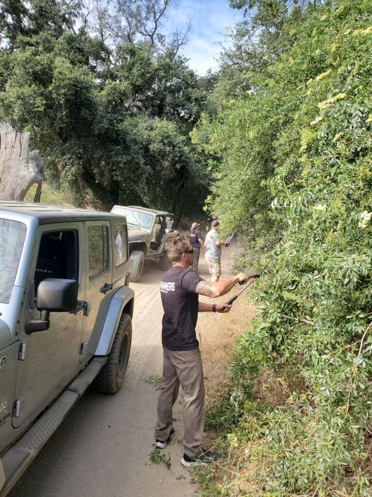 Tread Lightly! Impact Report: Corral Canyon Trail Brushing with SoCal Jeep Junkies 20230722 093707 768x1024