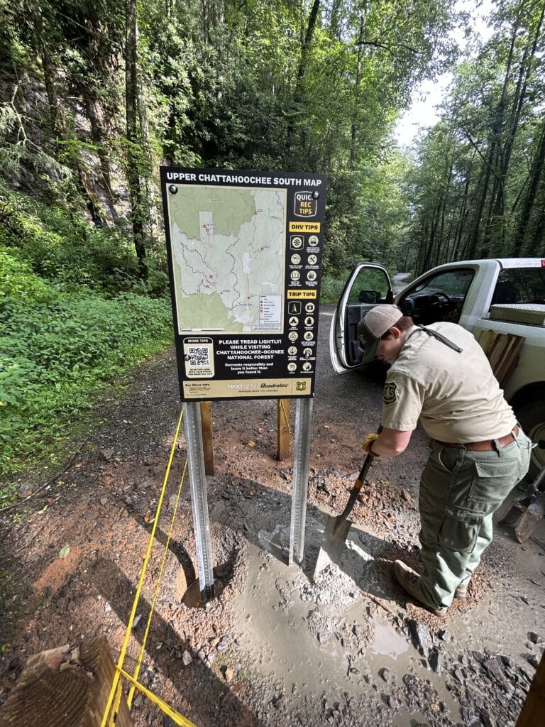 Tread Lightly! Impact Report: Chattooga River Trail and Water Crossing Signage IMG 2381 768x1024