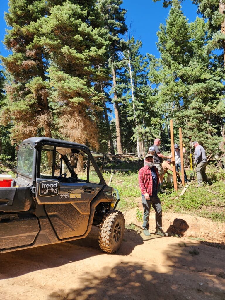Tread Lightly! Impact Report: Strawberry Valley Trail Sign Project 20230907 130040 768x1024