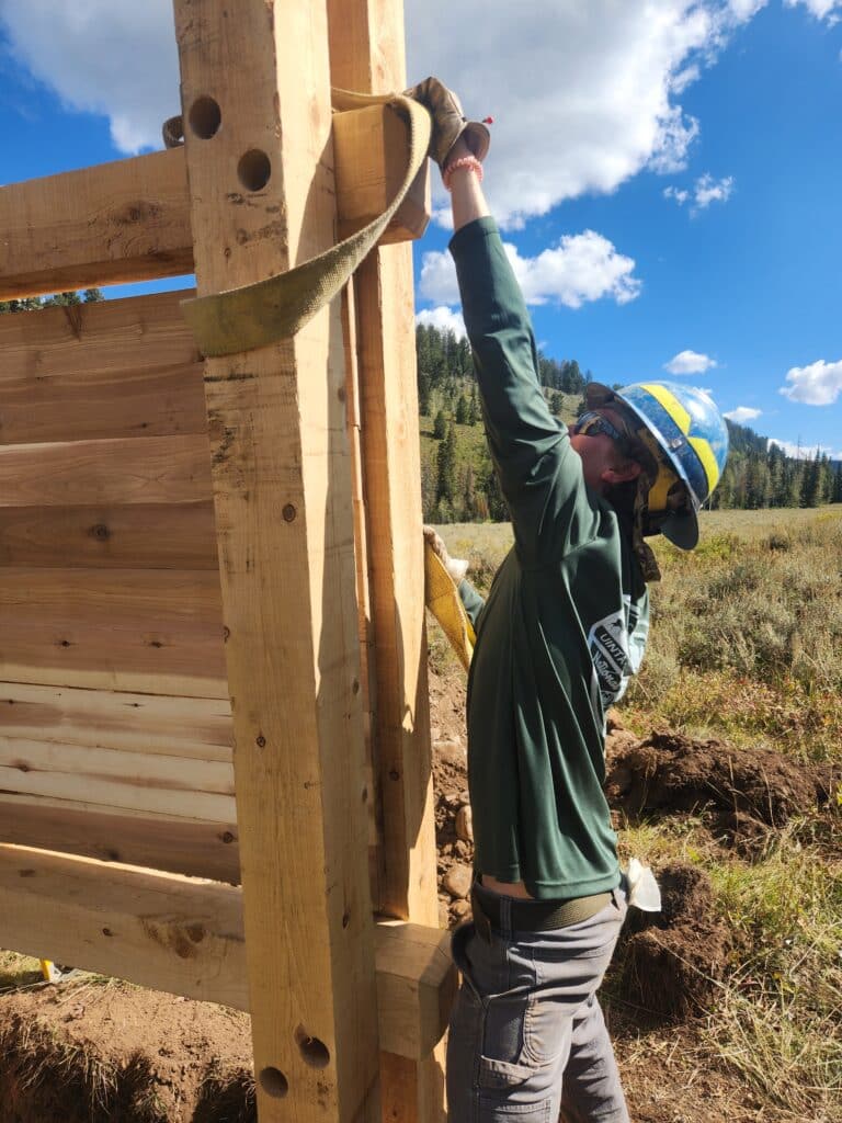 Tread Lightly! Impact Report: Heber-Kamas National Forest Soapstone Basin Kiosk Installation 20230911 110428 768x1024