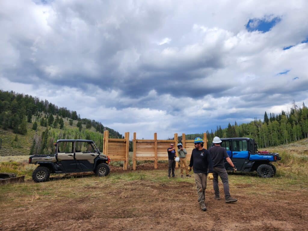 Tread Lightly! Impact Report: Heber-Kamas National Forest Soapstone Basin Kiosk Installation 20230911 163753 1024x768