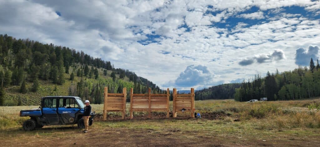 Tread Lightly! Impact Report: Heber-Kamas National Forest Soapstone Basin Kiosk Installation 20230913 095256 1024x473