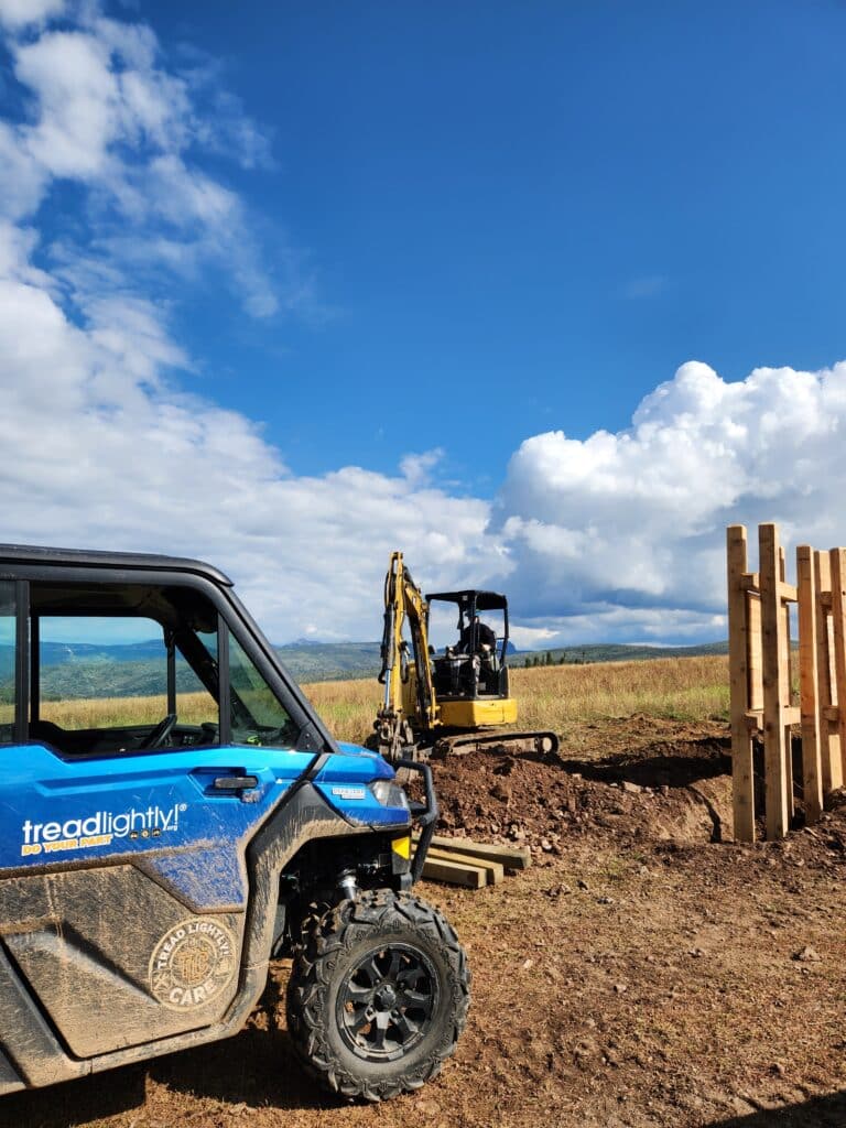 Tread Lightly! Impact Report: Heber-Kamas National Forest Soapstone Basin Kiosk Installation 20230913 103851 768x1024