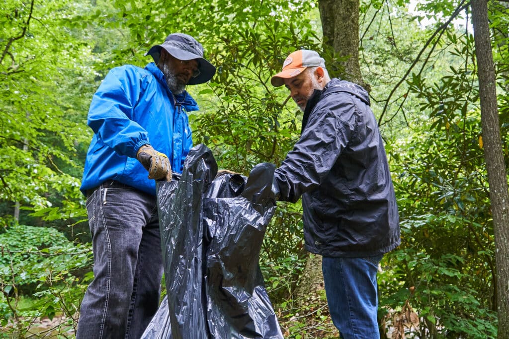 Tread Lightly! Impact Report: Adventure X Fest Cleanup in Monongahela National Forest TL Gladwin Dispersed 20 1024x683