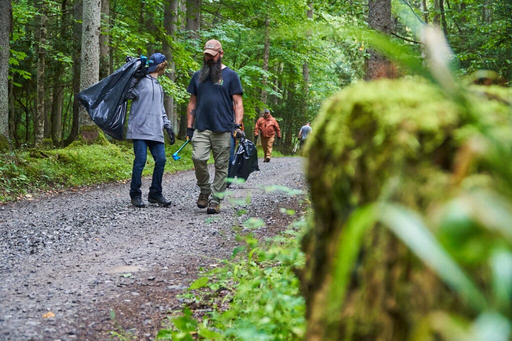 Tread Lightly! Impact Report: Adventure X Fest Cleanup in Monongahela National Forest TL Gladwin Dispersed 24 1024x683