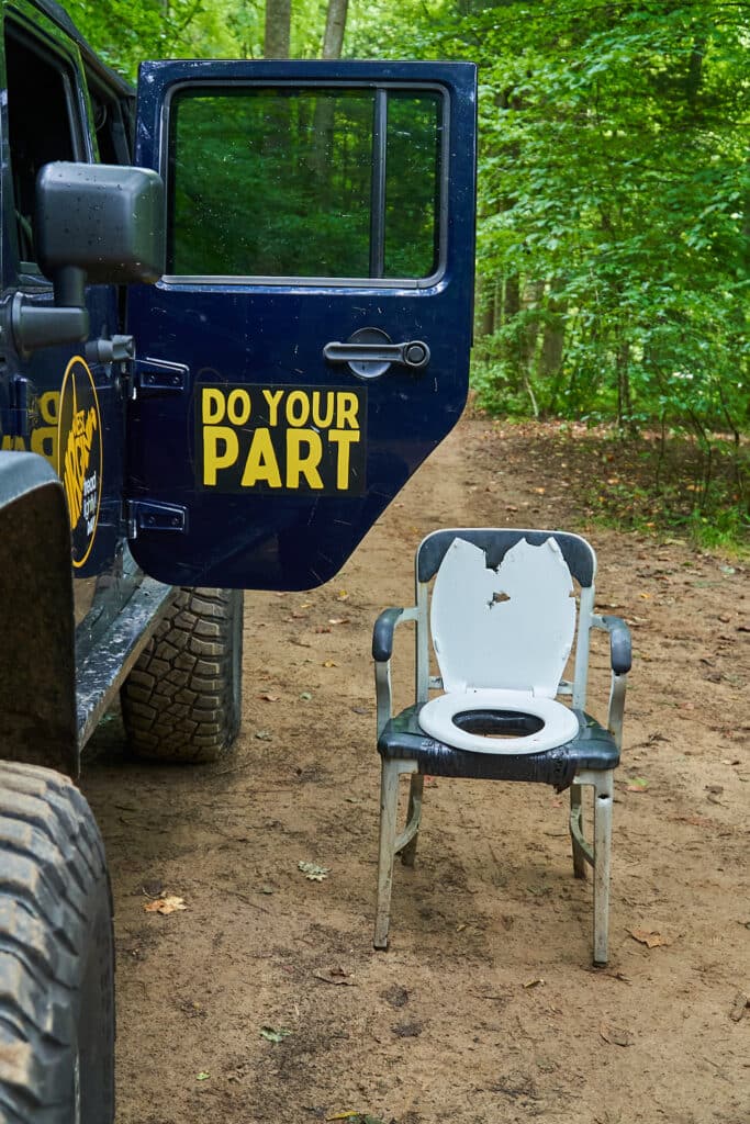 Tread Lightly! Impact Report: Adventure X Fest Cleanup in Monongahela National Forest TL Gladwin Dispersed 33 683x1024
