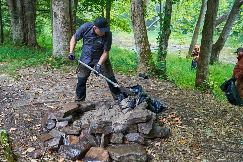 Tread Lightly! Impact Report: Adventure X Fest Cleanup in Monongahela National Forest TL Gladwin Dispersed 6 1024x683