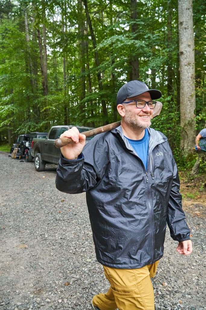 Tread Lightly! Impact Report: Adventure X Fest Cleanup in Monongahela National Forest TL Gladwin Dispersed 8 683x1024