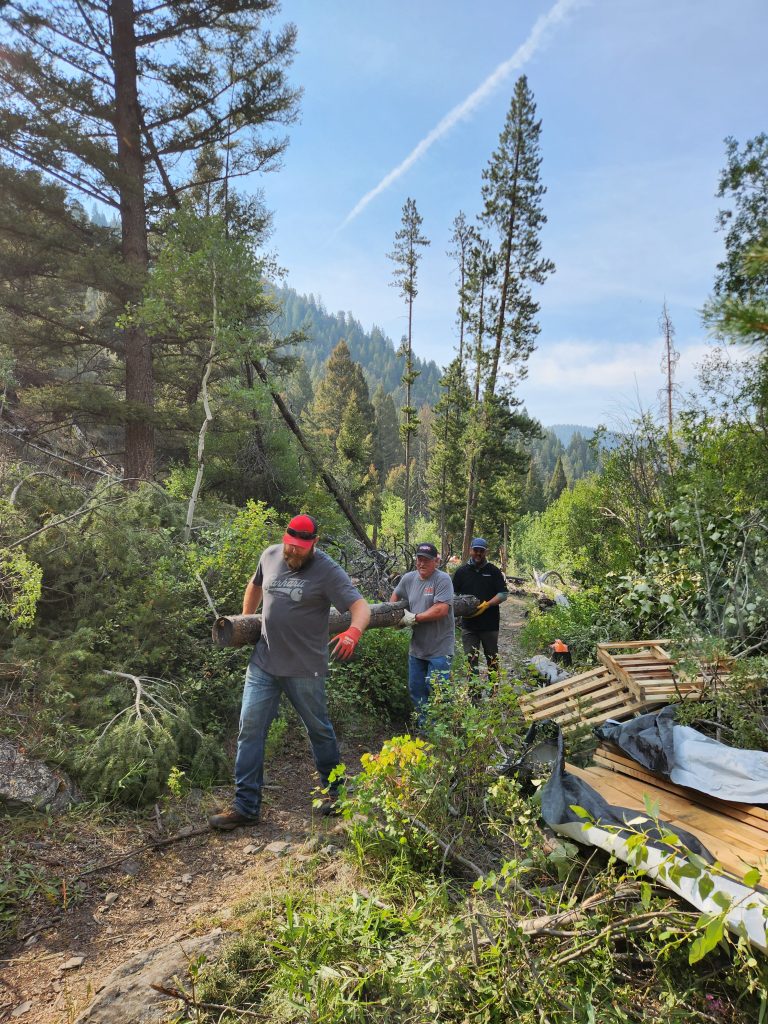 Tread Lightly! Impact Report: North Fork Big Creek Bridge Project 20240803 101233 768x1024