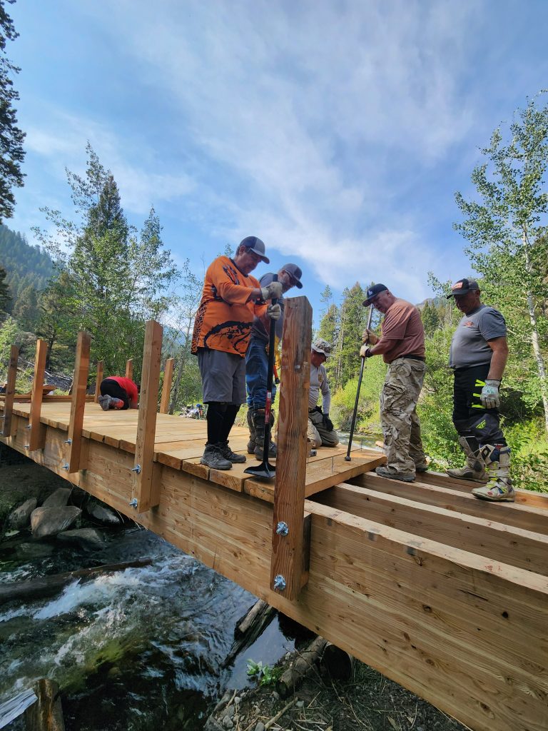 Tread Lightly! Impact Report: North Fork Big Creek Bridge Project 20240803 103045 768x1024