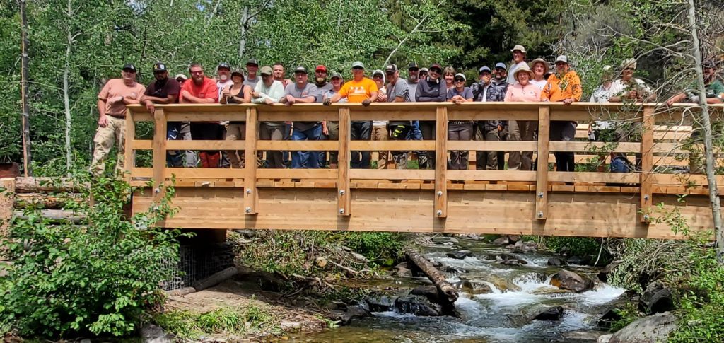Tread Lightly! Impact Report: North Fork Big Creek Bridge Project 20240803 145139 1024x485