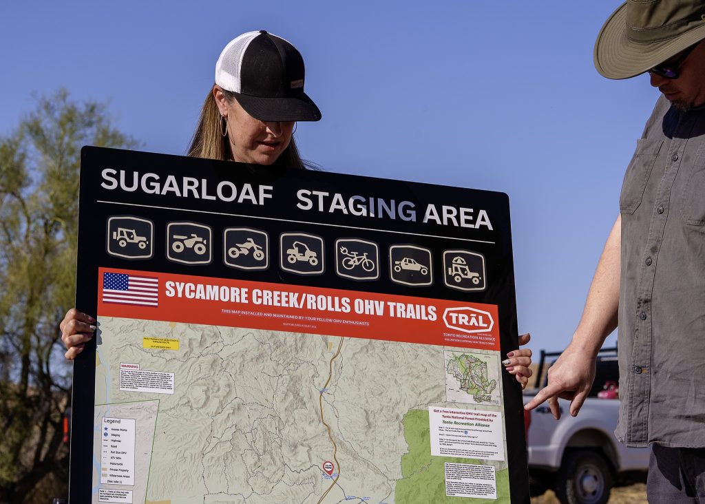 Tread Lightly! Impact Report: Sugarloaf Staging Area Signage Installation A747357 1024x732