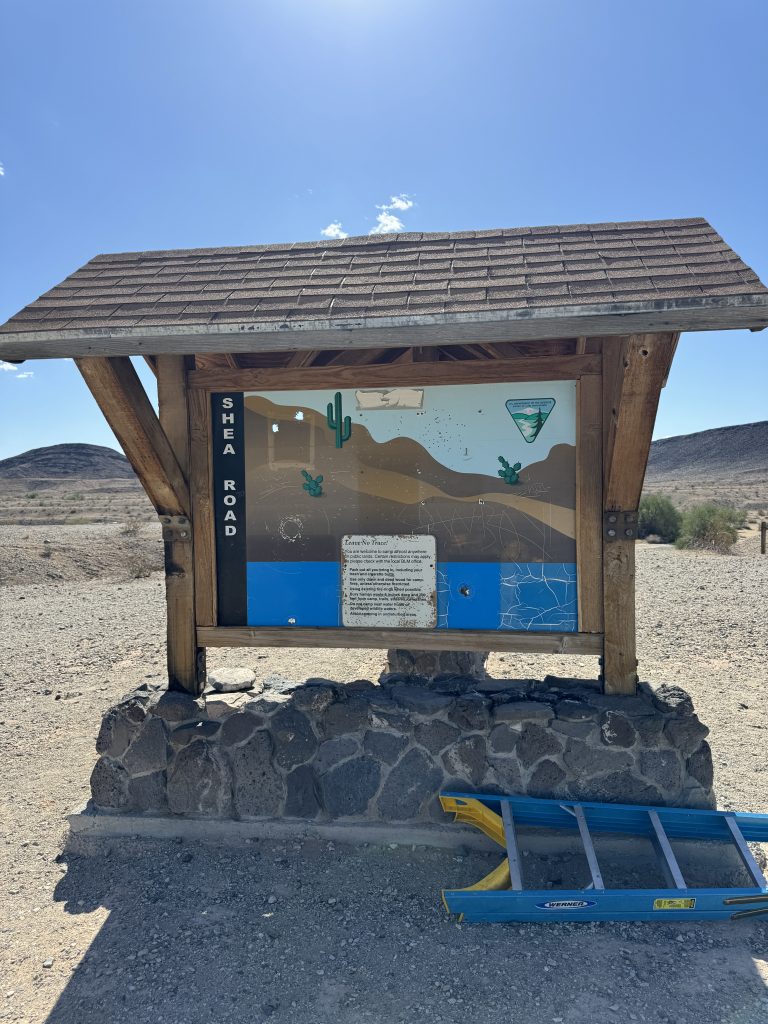 Tread Lightly! Impact Report: Shea Road Signage Installation IMG 0210 768x1024
