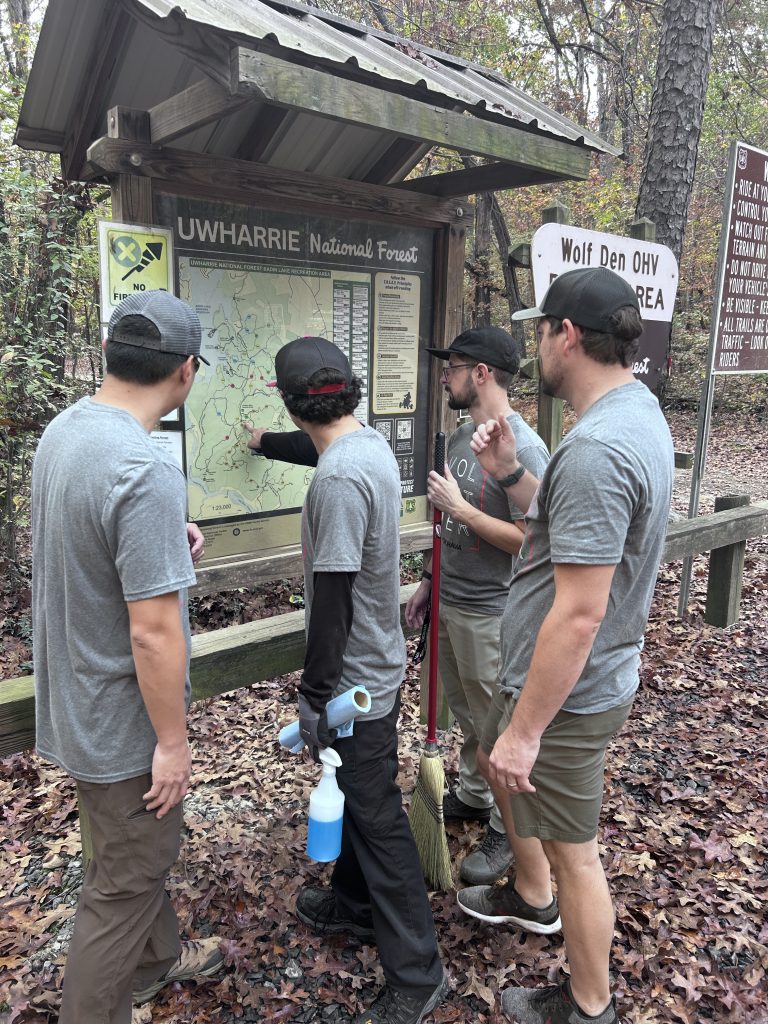 Tread Lightly! Impact Report: Uwharrie National Forest Kiosk Sign Installation IMG 8046 768x1024