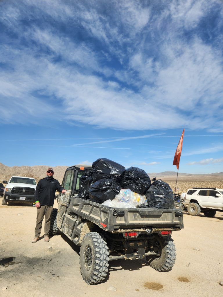 Tread Lightly! Impact Report: 2025 King of the Hammers Cleanups 20250207 112507 768x1024