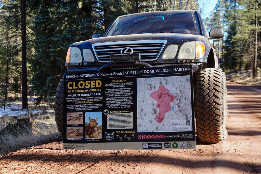Tread Lightly! Impact Report: St Peter's Dome Wildlife Habitat Signage 473781404 18033722951452719 1571264536196088895 N 1024x685