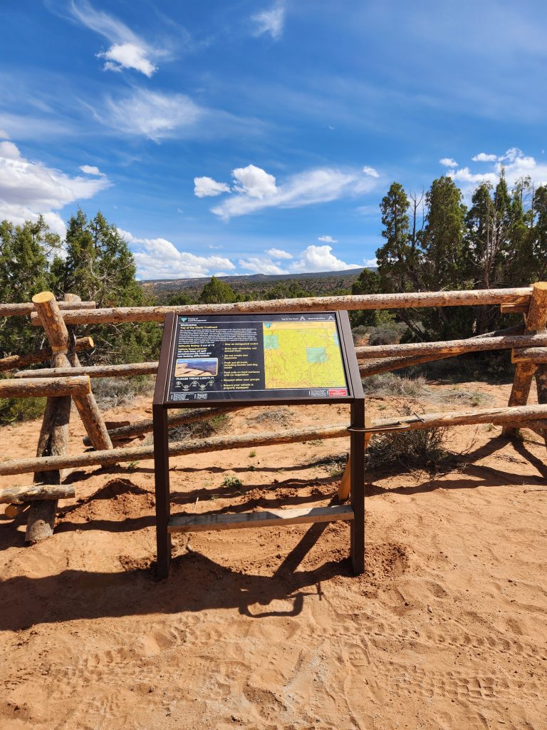 Tread Lightly! Impact Report: Top of the World Fencing and Kiosk Project 20250416 145204 768x1024