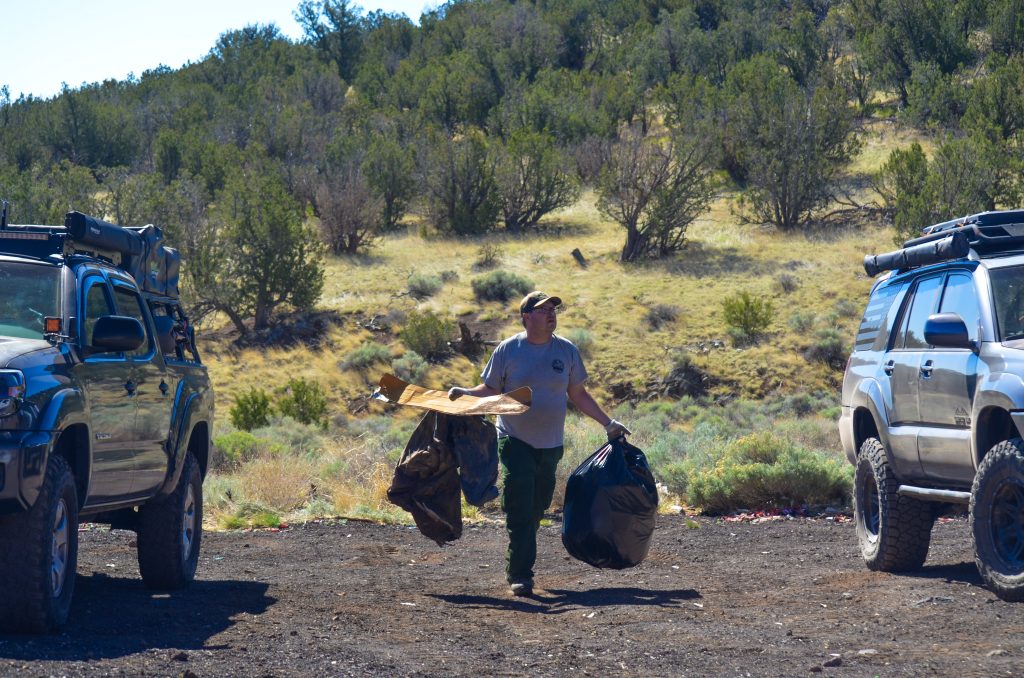 Tread Lightly! Impact Report: Winona Shooting Area Cleanup DSC 0480 1 1024x678
