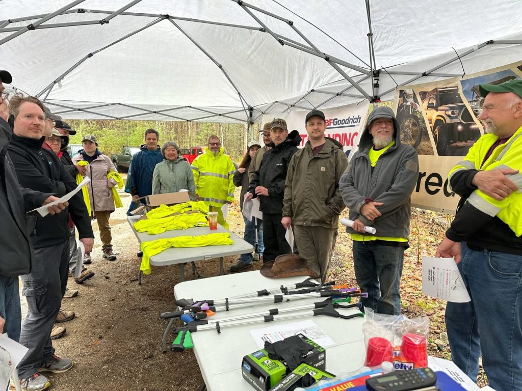 Tread Lightly Impact Report: Warwick State Forest Earth Day Cleanup IMG 1995 1024x768