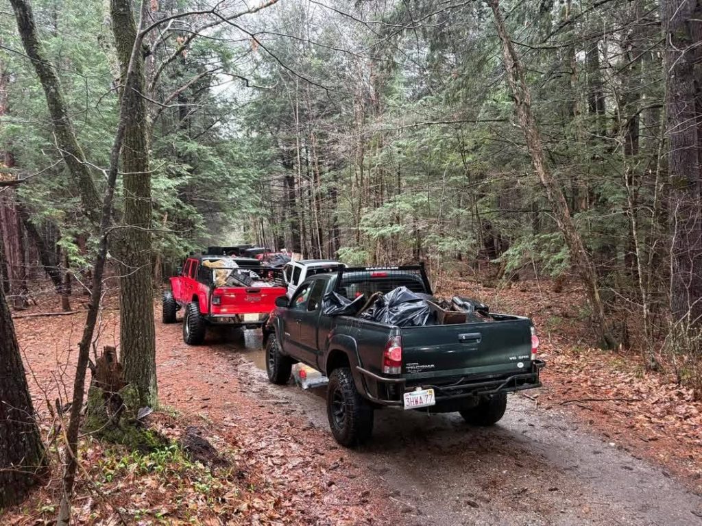 Tread Lightly Impact Report: Warwick State Forest Earth Day Cleanup IMG 2005 1024x768