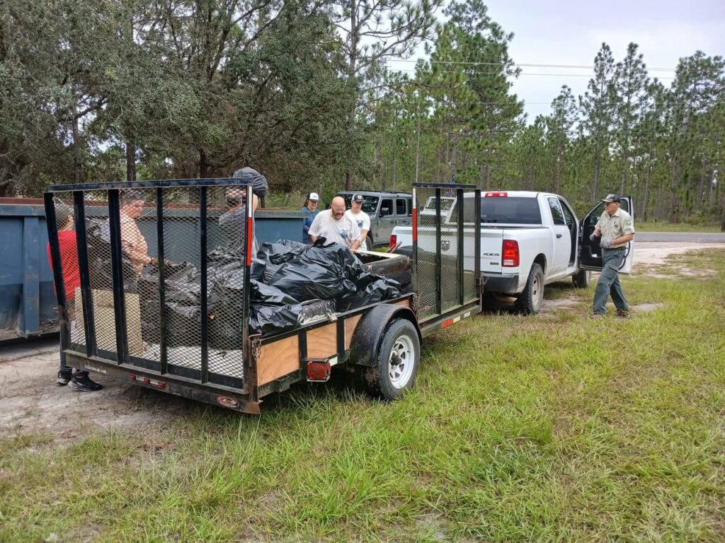 Tread Lightly! Impact Report: Ocala National Forest National Public Lands Day Clean and Krawl IMG 5145 1024x768